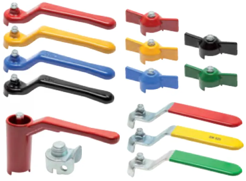 Ersatz-Kombigriff für Kugelhahn Messing vernickelt